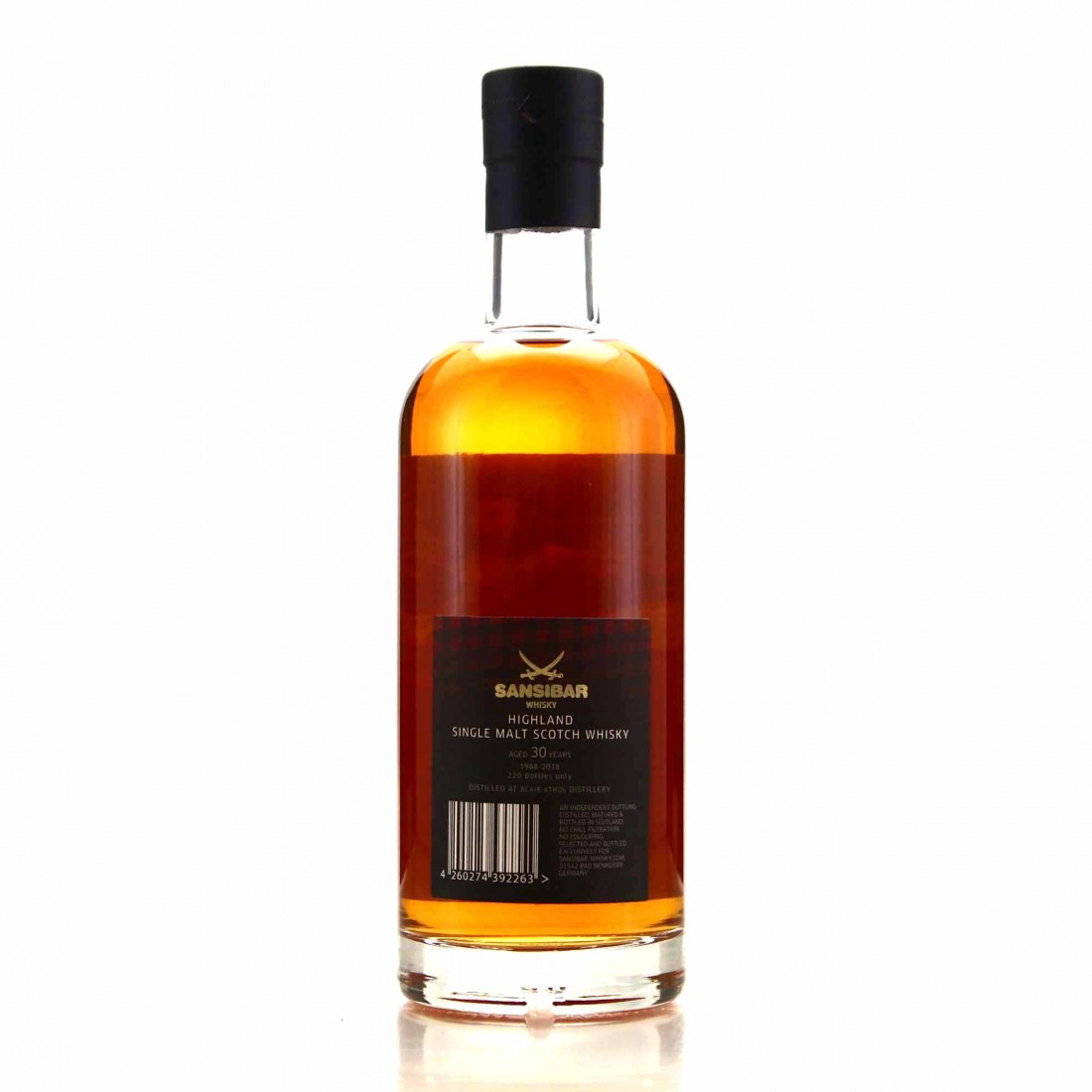 Blair Athol 1988 Sansibar 30 Year Old Whisky Auctioneer