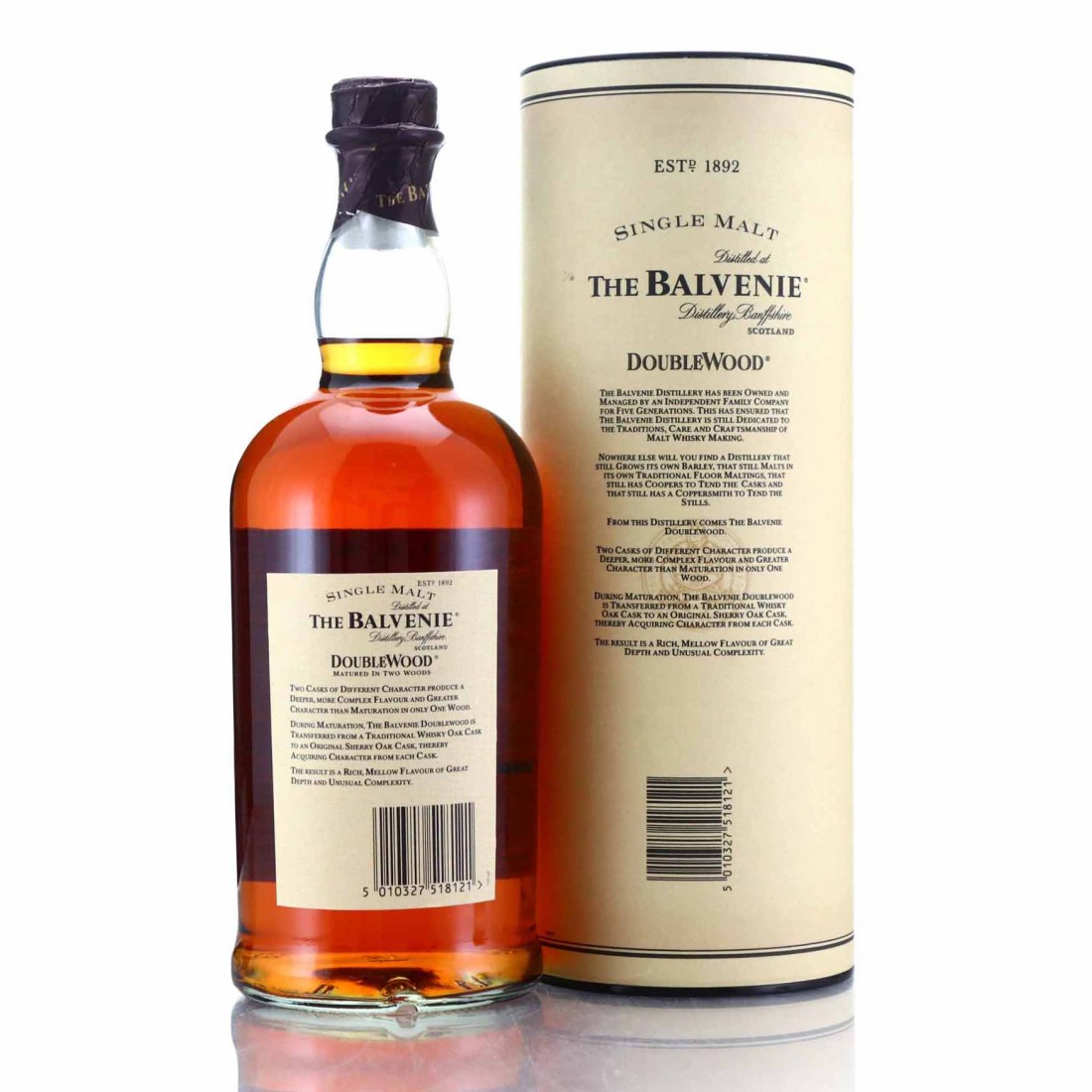 Balvenie 12 Year Old DoubleWood 1 Litre | Whisky Auctioneer