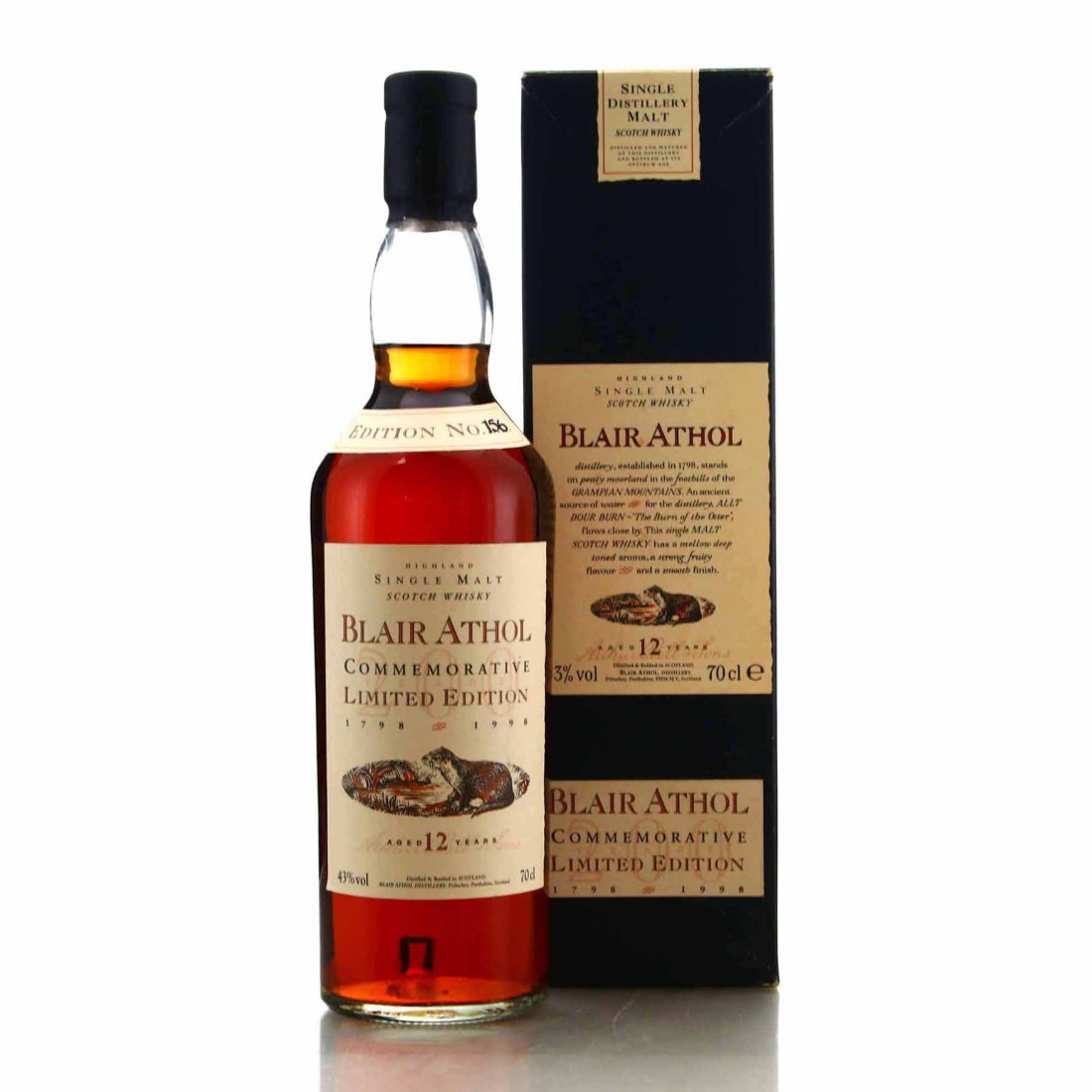 Blair Athol 12 Year Old Flora and Fauna Commemorative Limited