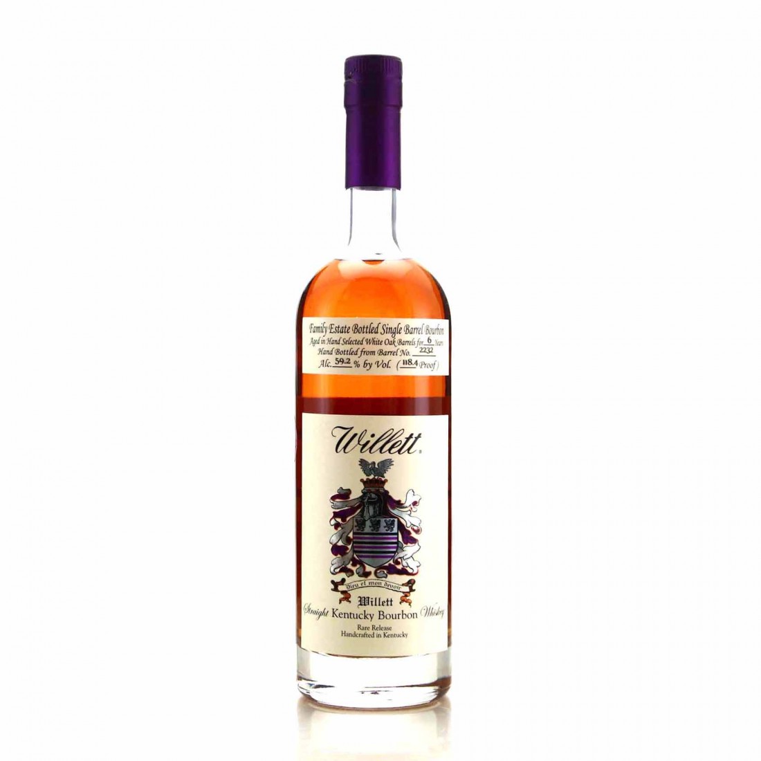 Willett Family Estate 6 Year Old Single Barrel Bourbon 2232 70cl