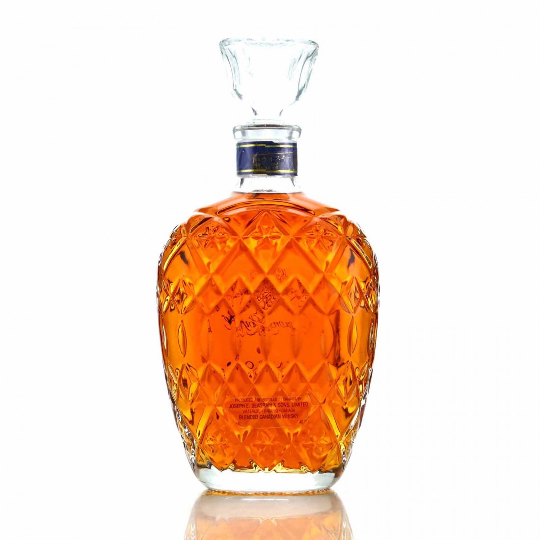 Seagram's Crown Royal 15 Year Old Limited Edition 1990s Whisky Auctioneer