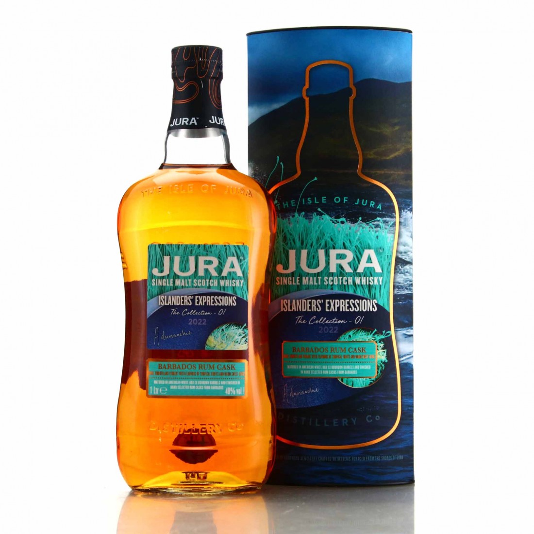 Jura Islanders Expressions 01 Barbados Rum Cask Finish 1 Litre Whisky Auctioneer
