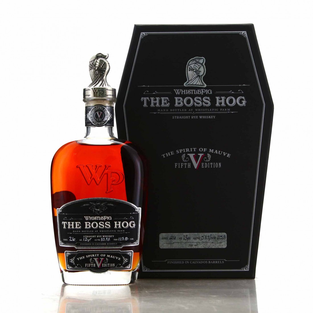 Whistlepig 13 Year Old Single Barrel Rye #26 / The Boss Hog 5th Edition ...