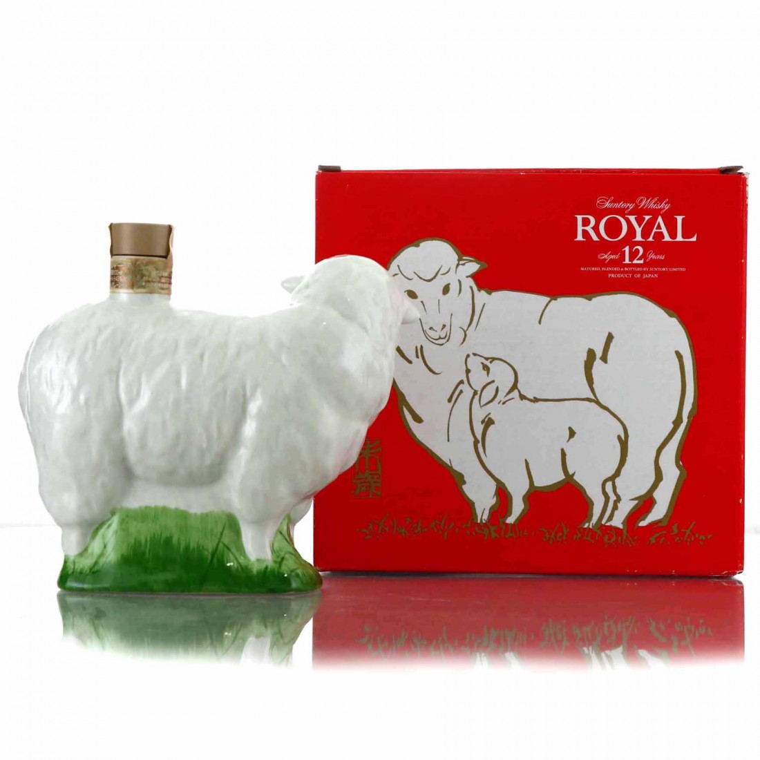 Suntory Royal 12 Year Old Decanter 60cl / Year of the Sheep 2003
