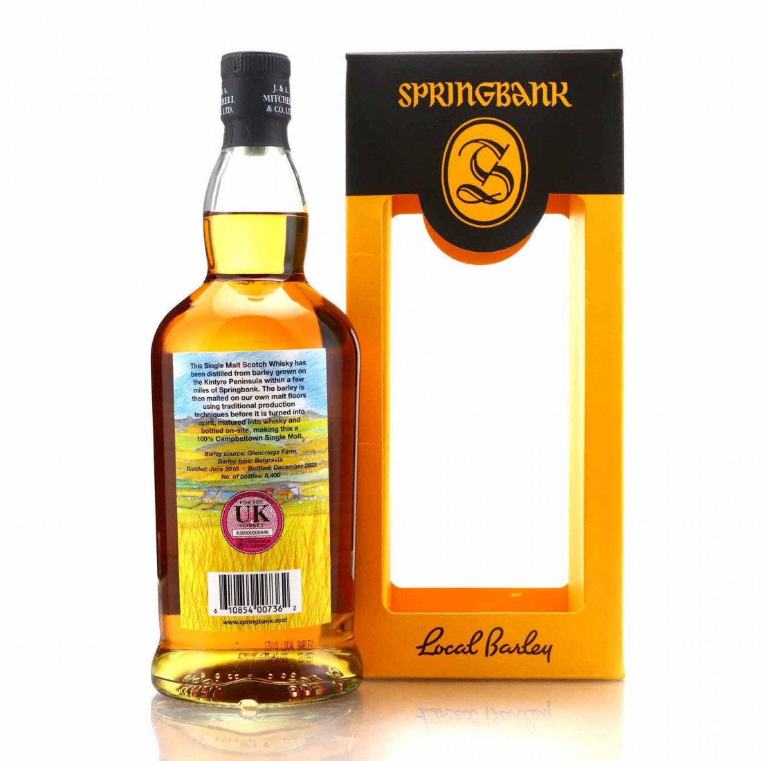 Springbank 2010 Local Barley 13 Year Old Whisky Auctioneer