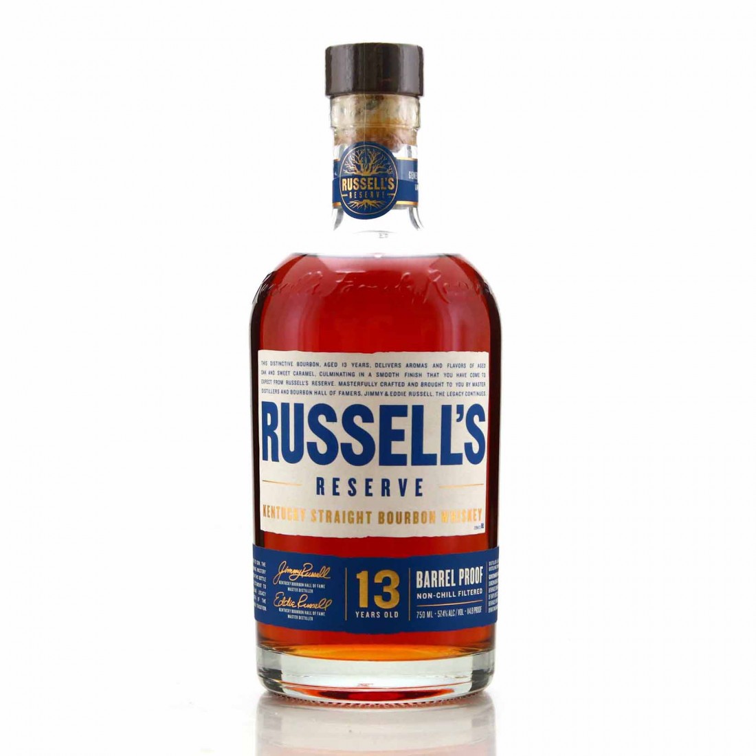 Russell's Reserve 13 Year Old Barrel Proof Bourbon Whisky Auctioneer