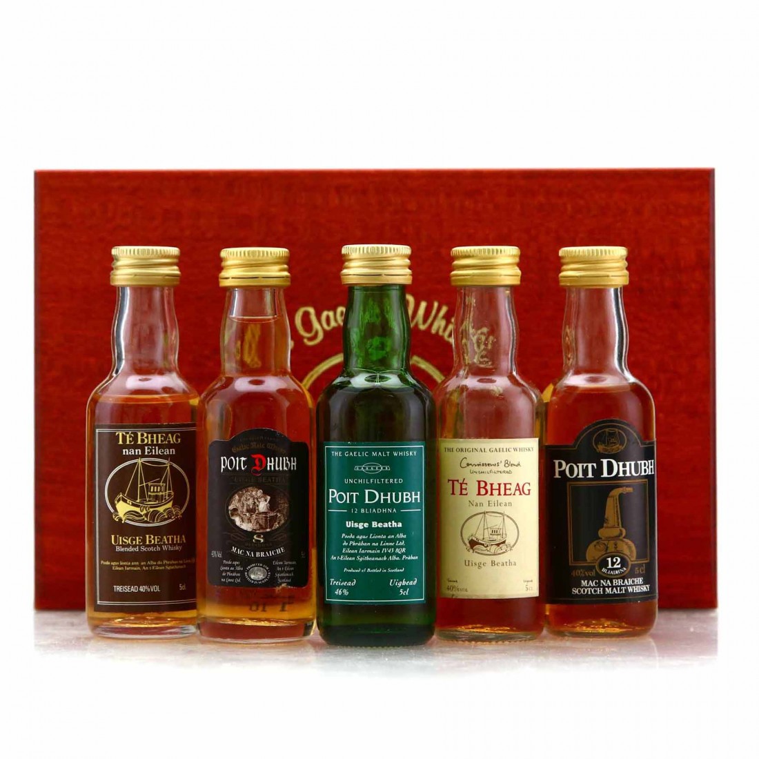 Scotch Whisky Gift Pack 5 x 5cl Whisky Auctioneer