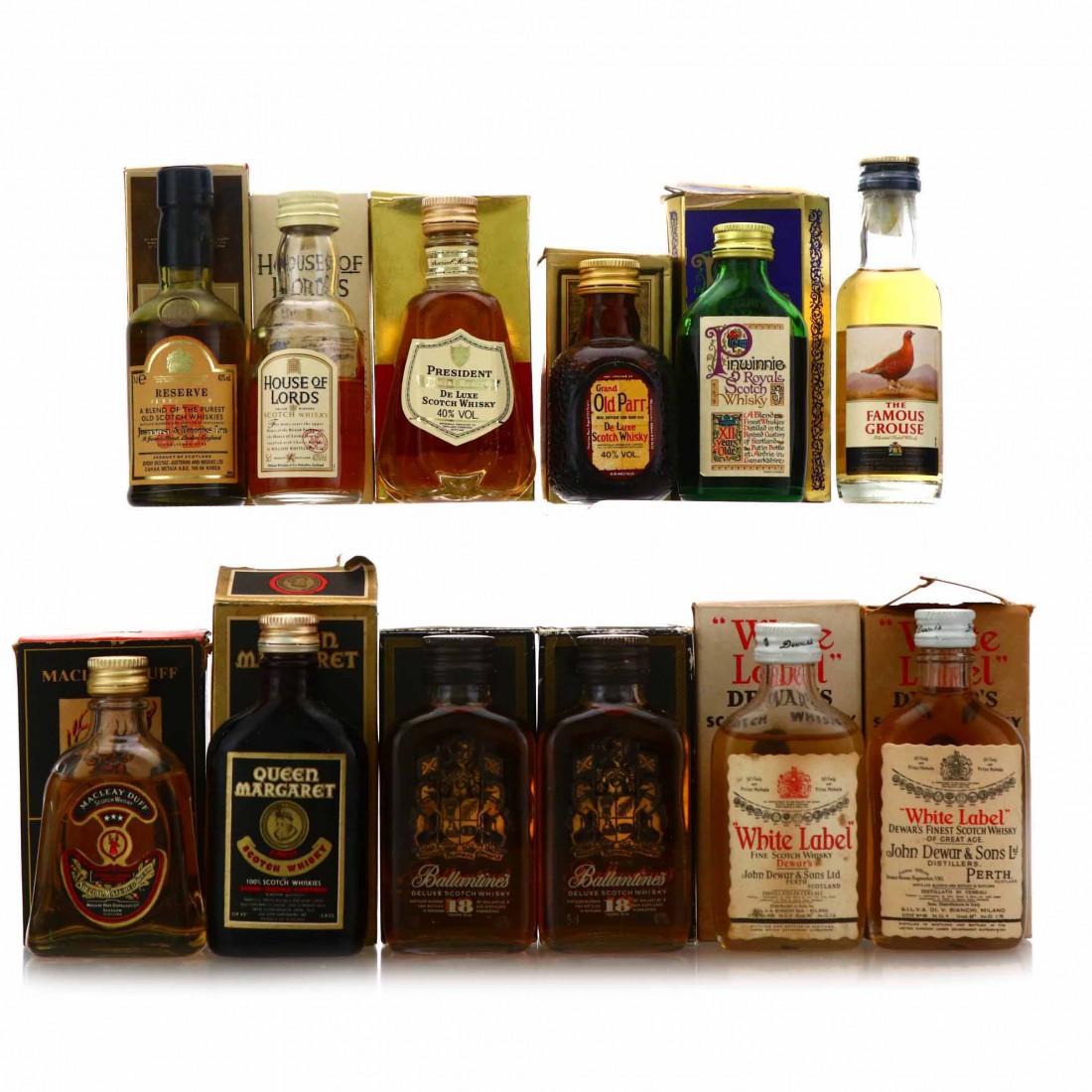 Scotch Whisky Miniature x 12 | Whisky Auctioneer