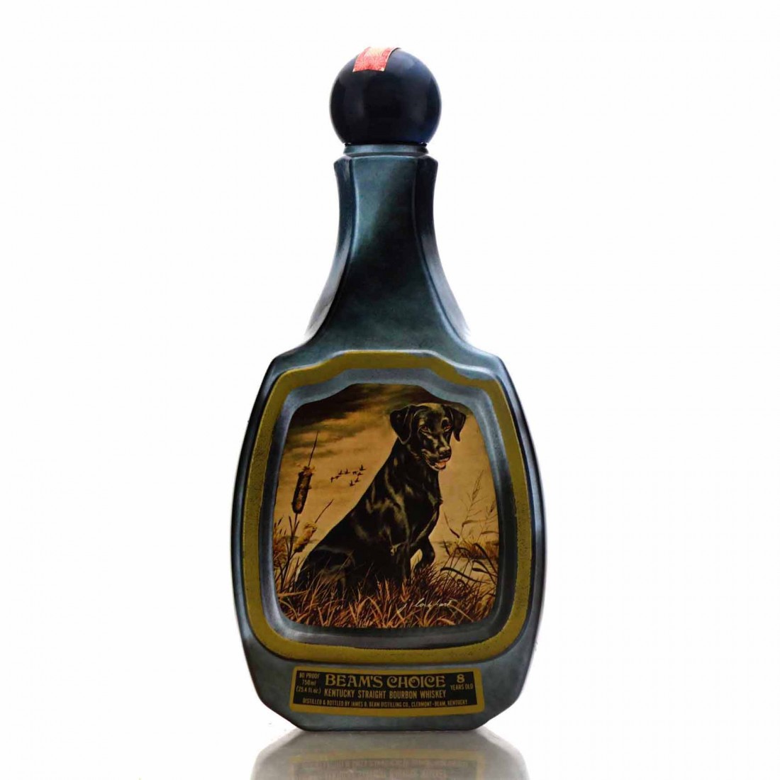 Beam's Choice 8 Year Old Kentucky Straight Bourbon Decanter 1970s