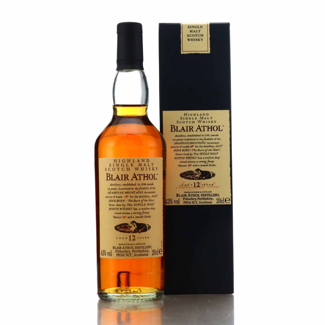 Blair Athol 12 Year Old Flora and Fauna 20cl Whisky