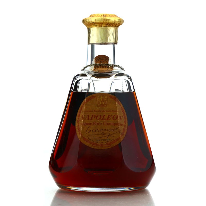 Courvoisier Napoleon Cognac Baccarat Decanter 1960s Whisky Auctioneer