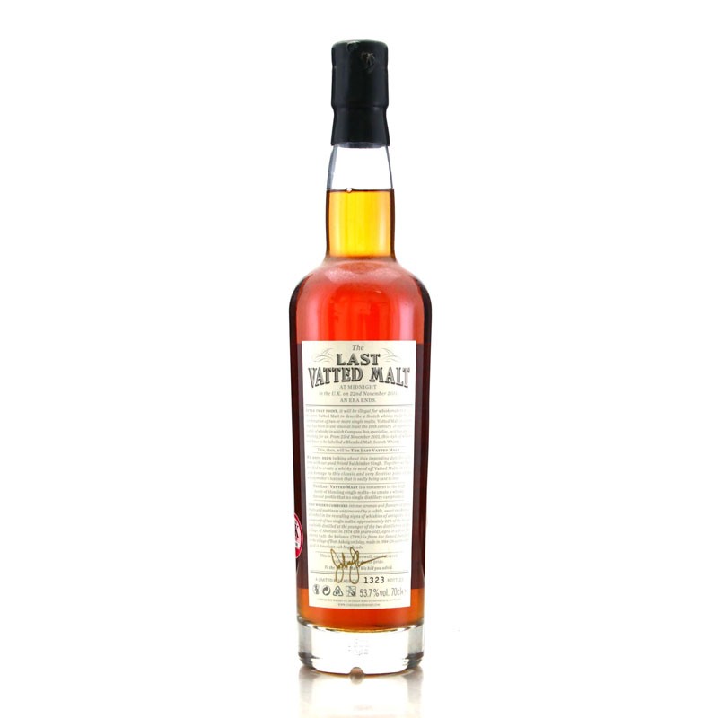 Compass Box Last Vatted Malt Whisky Auctioneer