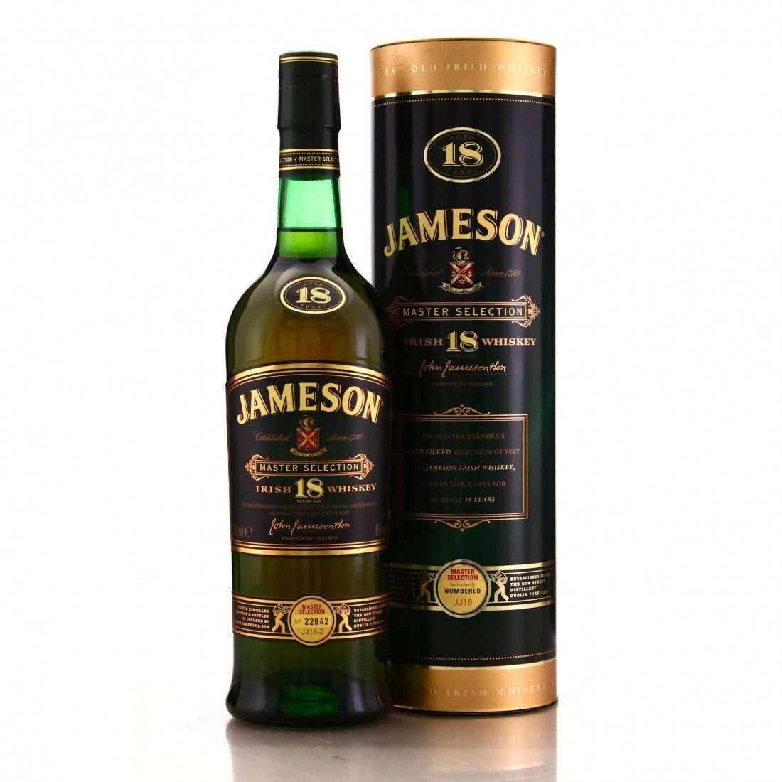 Jameson 18 Year Old Master Selection | Whisky Auctioneer