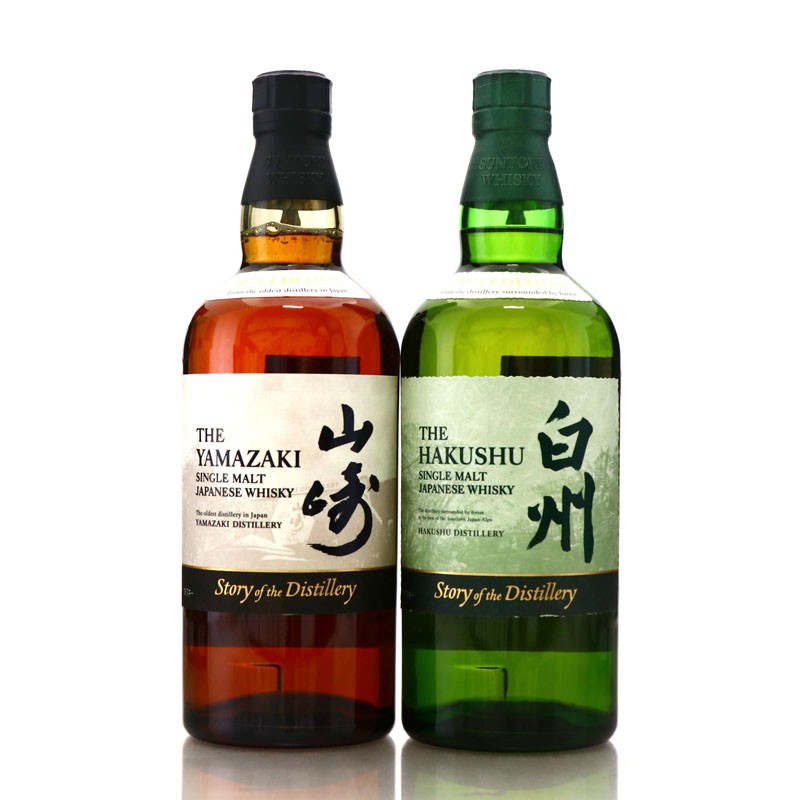 Hakushu & Yamazaki Story of the Distillery 2024 Edition 2 x 70cl 