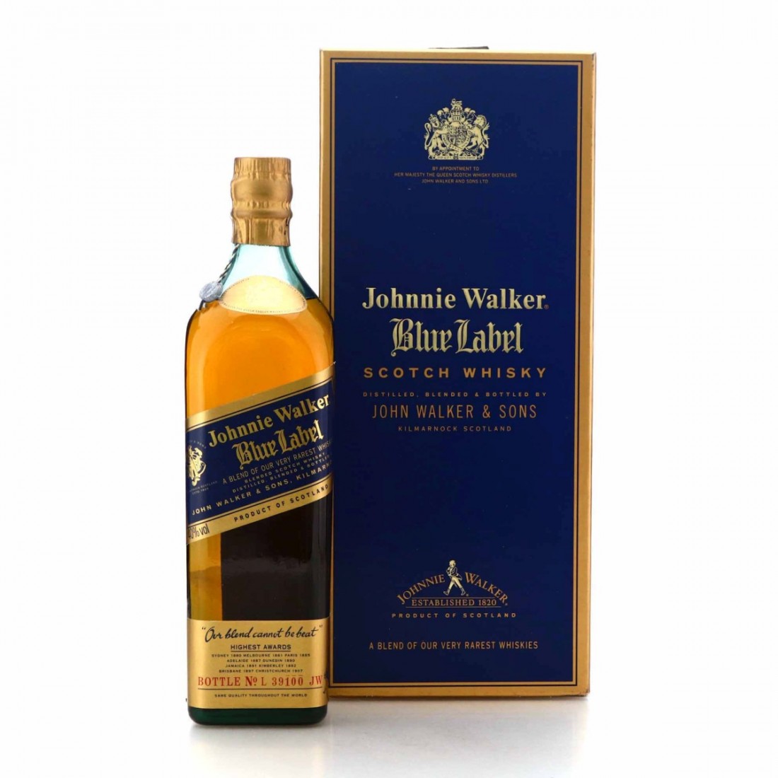 Johnnie Walker Blue Label Whisky Auctioneer