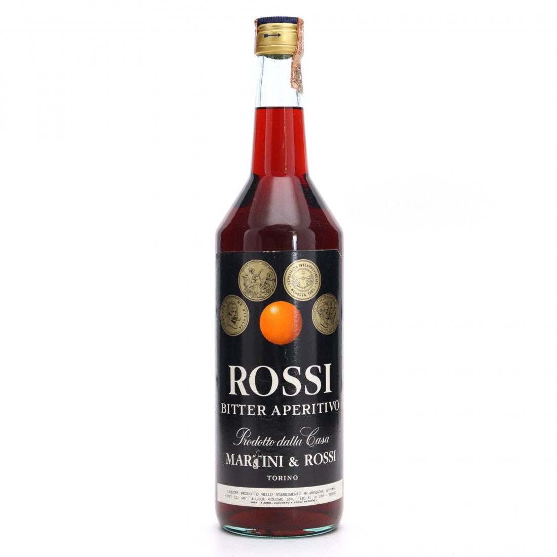 Martini and Rossi Bitter Aperitivo 1 Litre 1960s Whisky Auctioneer