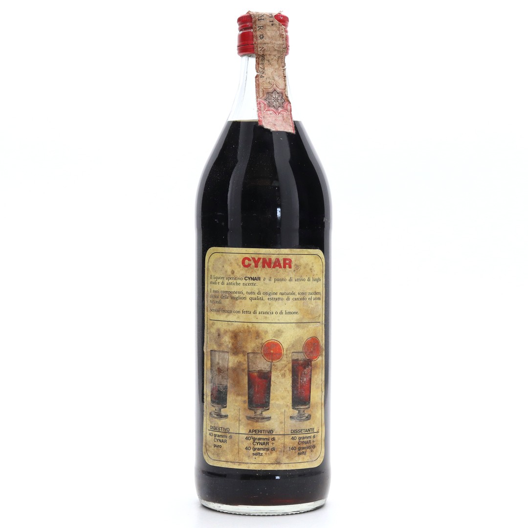 Cynar Artichoke Liqueur 1 Litre 1970s Whisky Auctioneer