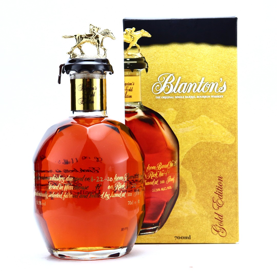 Blanton's Single Barrel Gold Edition dumped 2020 Whisky Auctioneer
