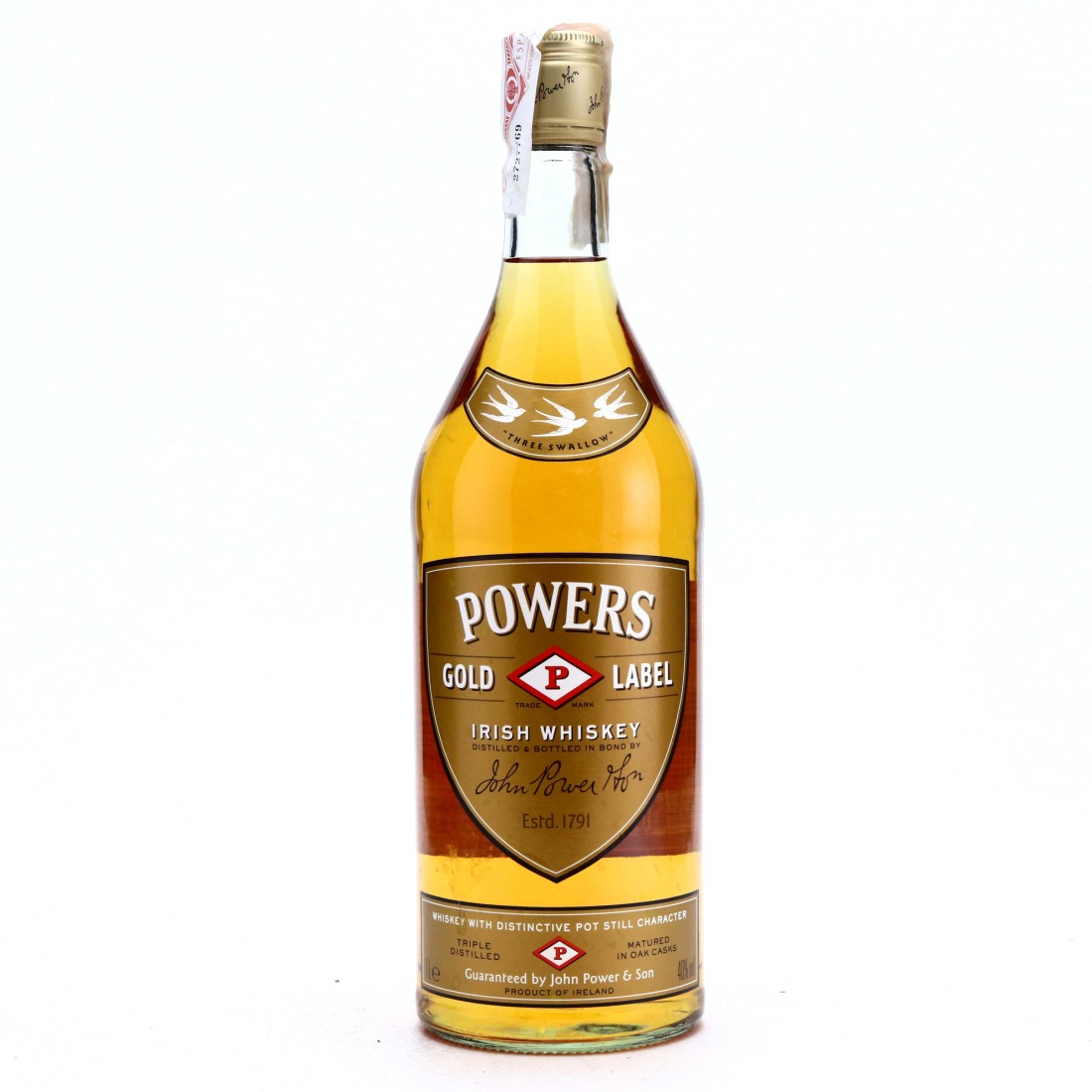 Powers Gold Label 1 Litre Whisky Auctioneer