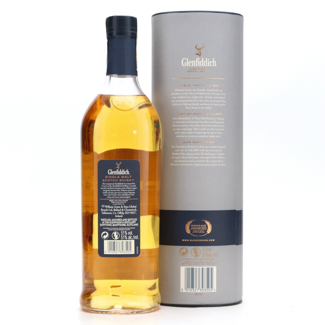 Glenfiddich 15 Year Old Distillery Edition 1 Litre Whisky Auctioneer