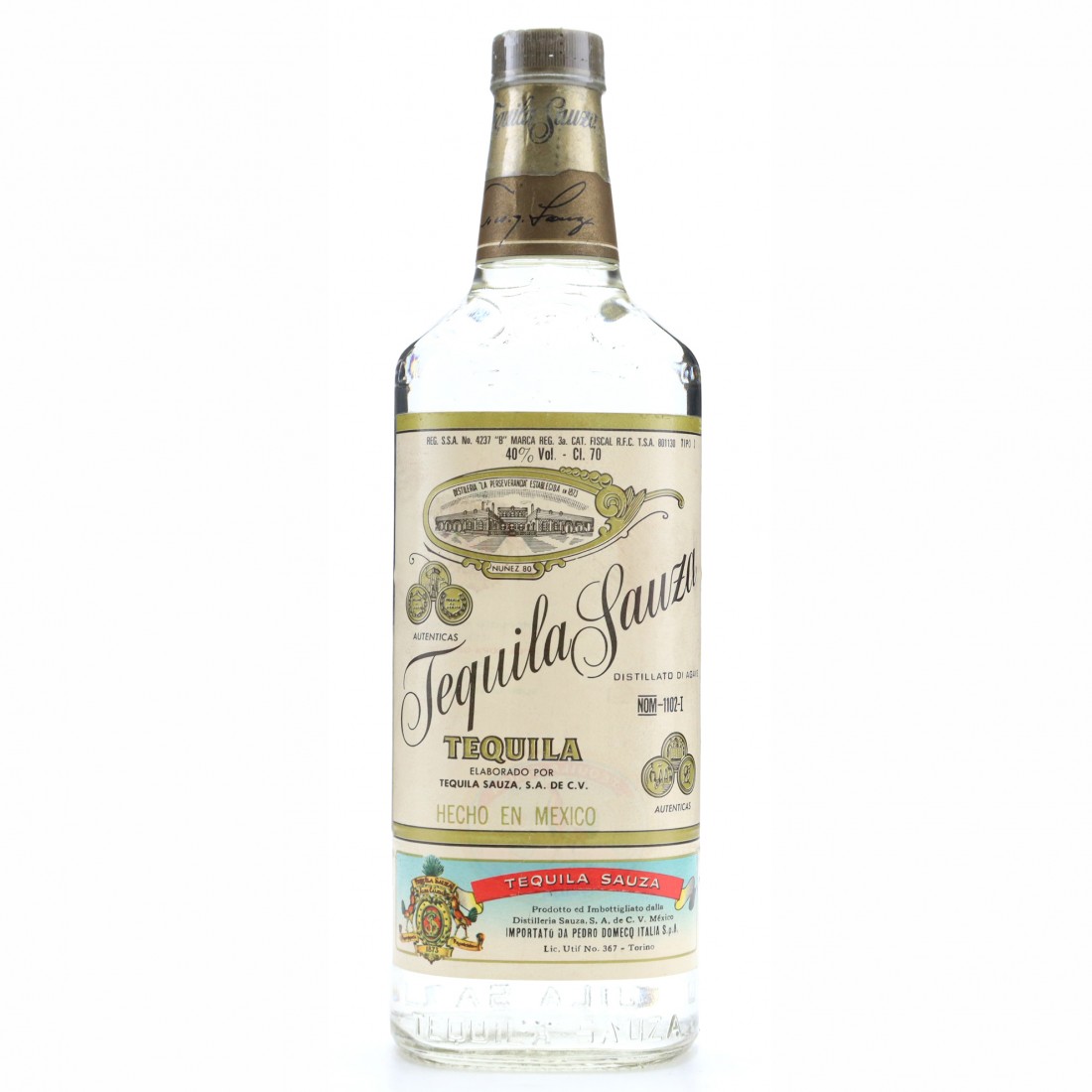 Sauza Blanco Tequila Whisky Auctioneer