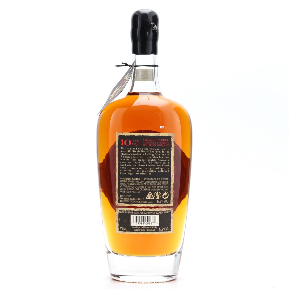 Michter's 10 Year Old Single Barrel Kentucky Bourbon 2020 70cl Whisky