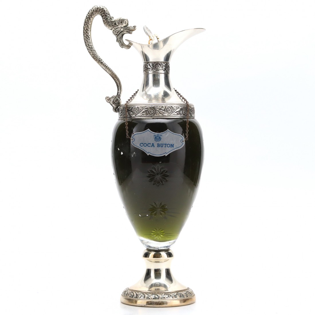 Coca Buton Liquor Decanter Whisky Auctioneer
