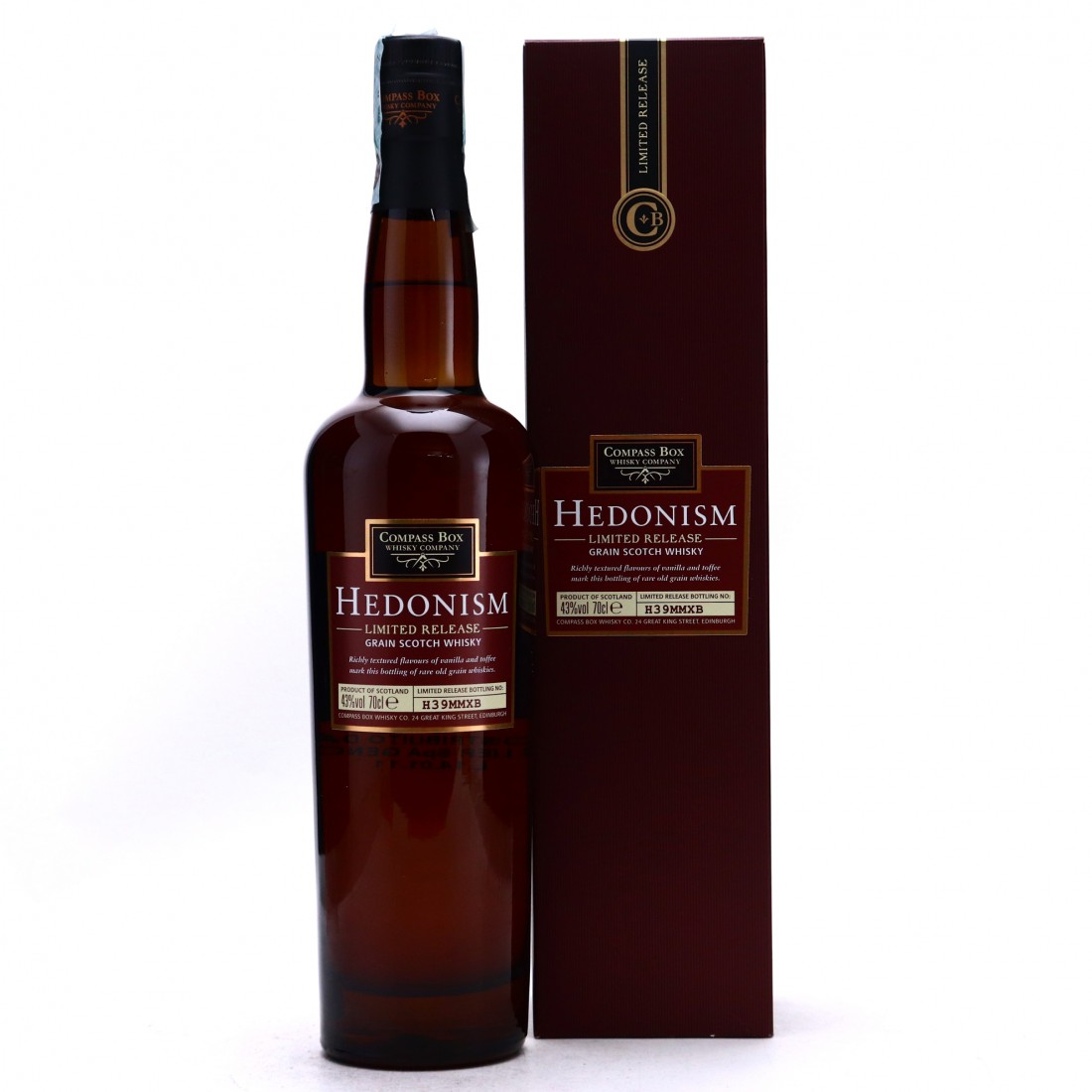 Compass Box Hedonism Batch MMXB Whisky Auctioneer