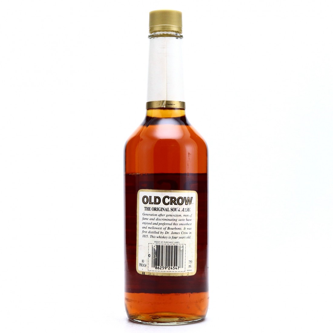 Old Crow Kentucky Straight Bourbon 1988 Whisky Auctioneer