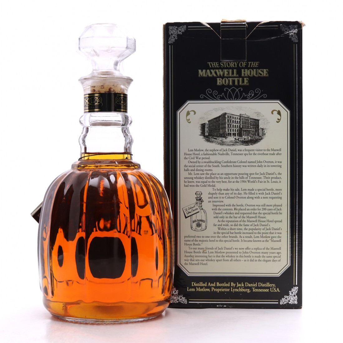 Jack Daniel's Old No.7 Maxwell House 1.5 Litre Whisky Auctioneer