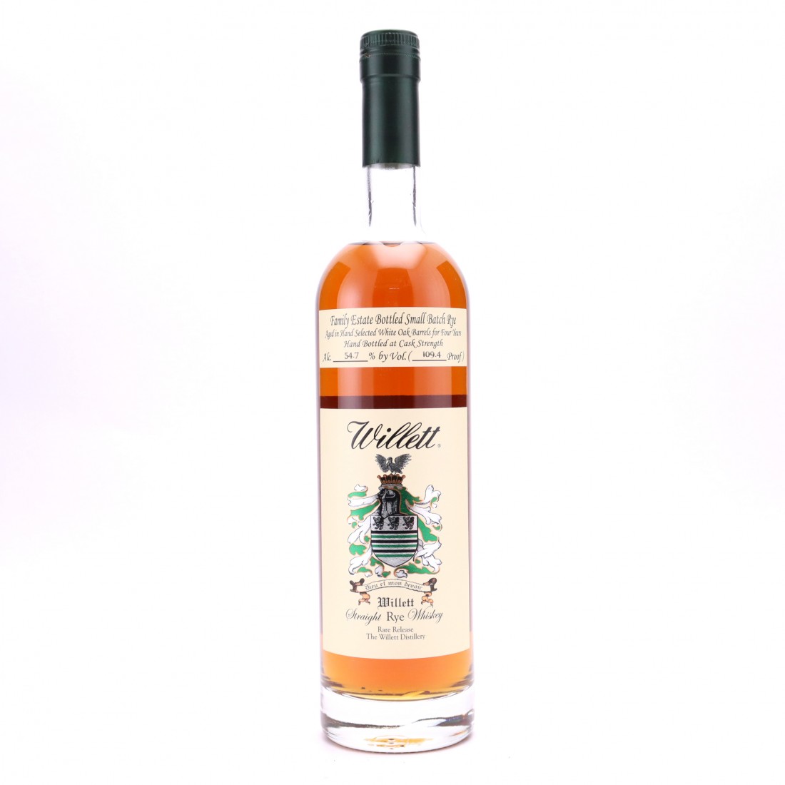 Willett Family Estate 4 Year Old Small Batch Rye Whisky