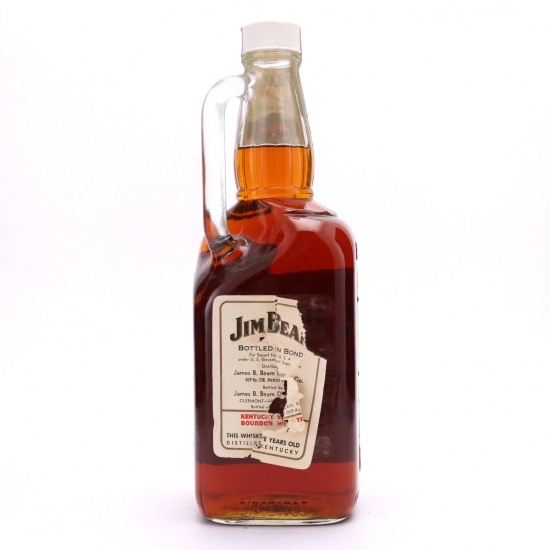 Jim Beam 5 Year Old Kentucky Straight Bourbon Half Gallon 1970s Whisky Auctioneer