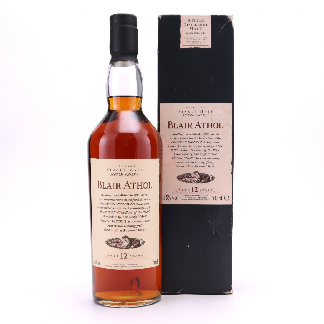 Blair Athol 12 Year Old Flora and Fauna Whisky Auctioneer