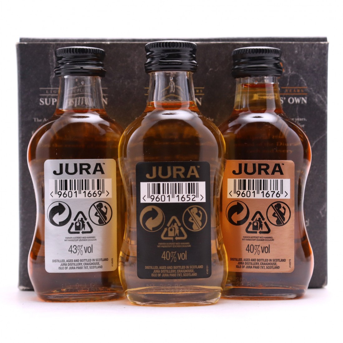 Jura The Collection Miniatures x 3 Whisky Auctioneer