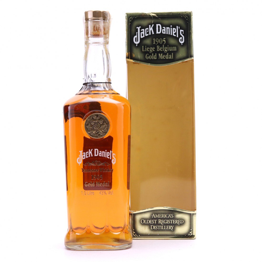 Jack Daniel's '1905' Gold Medal Series 1 Litre 1997 Whisky Auctioneer