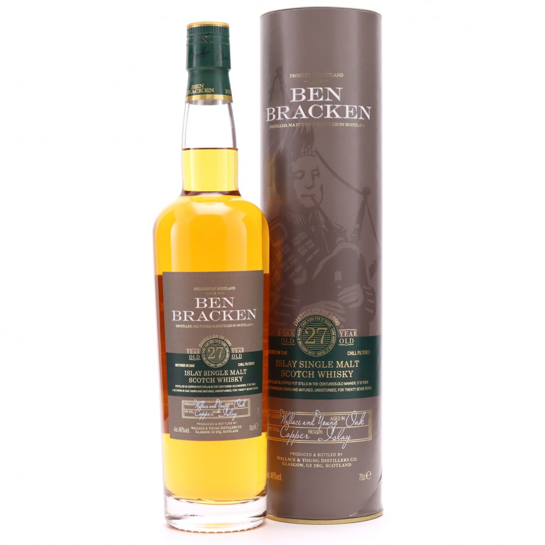 Ben Bracken 1990 27 Year Old Islay Single Malt Whisky Auctioneer