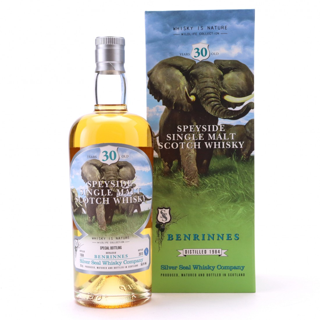 Benrinnes 1984 Silver Seal 30 Year Old / Whisky is Nature Whisky
