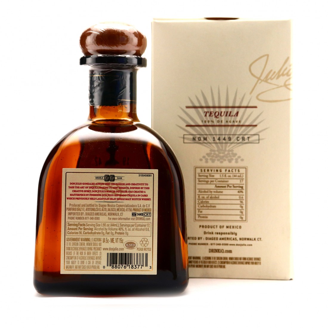 Don Julio Primavera Tequila 75cl / US Import Whisky Auctioneer