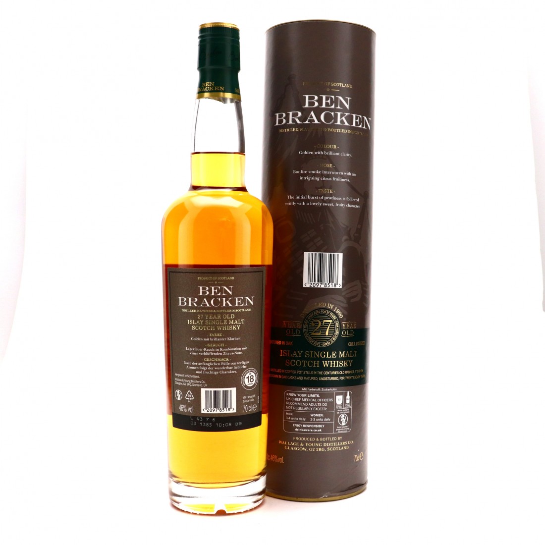 Ben Bracken 1990 27 Year Old Islay Single Malt Whisky Auctioneer