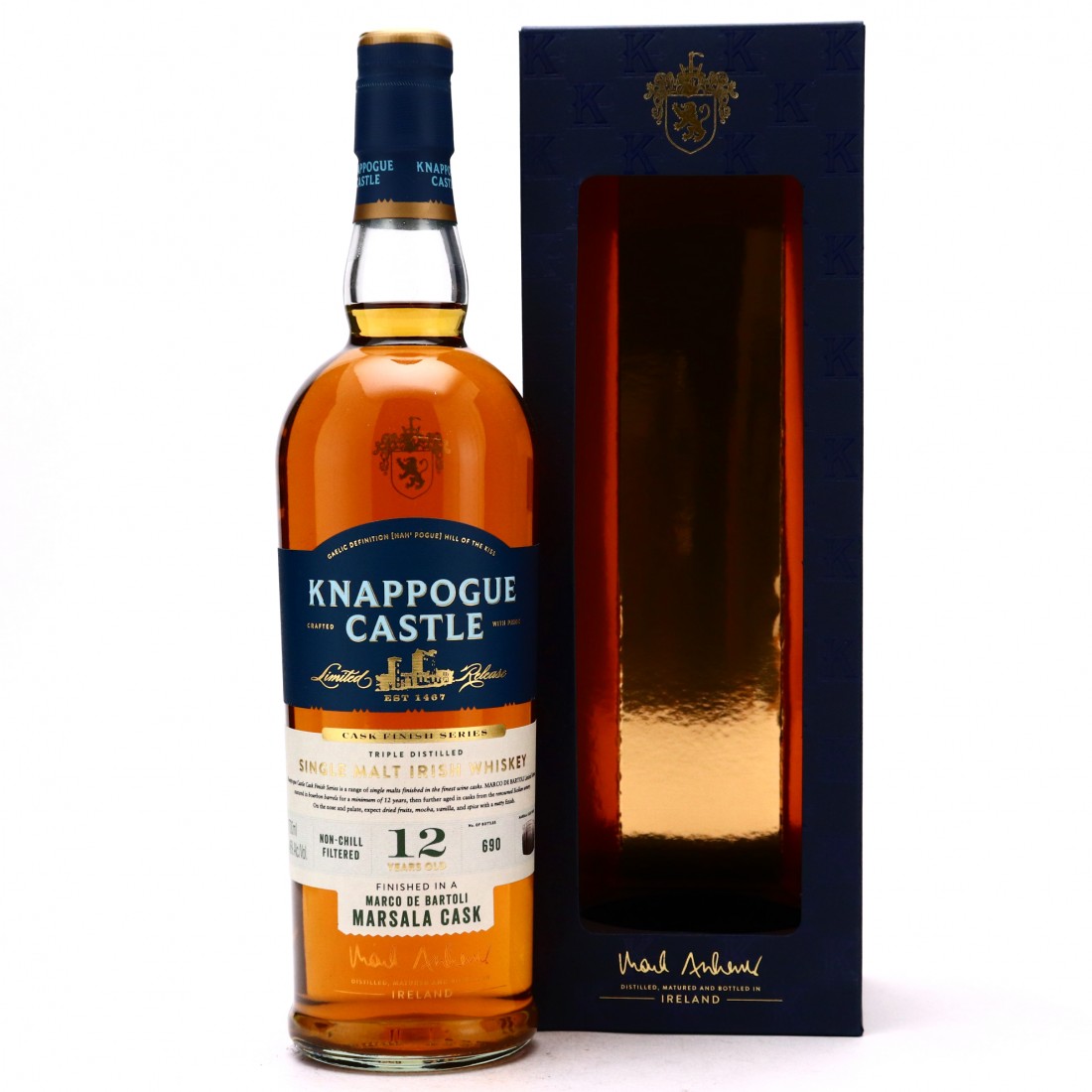 Produktbild von Knappogue Castle 12 Years Bourbon Cask Matured
