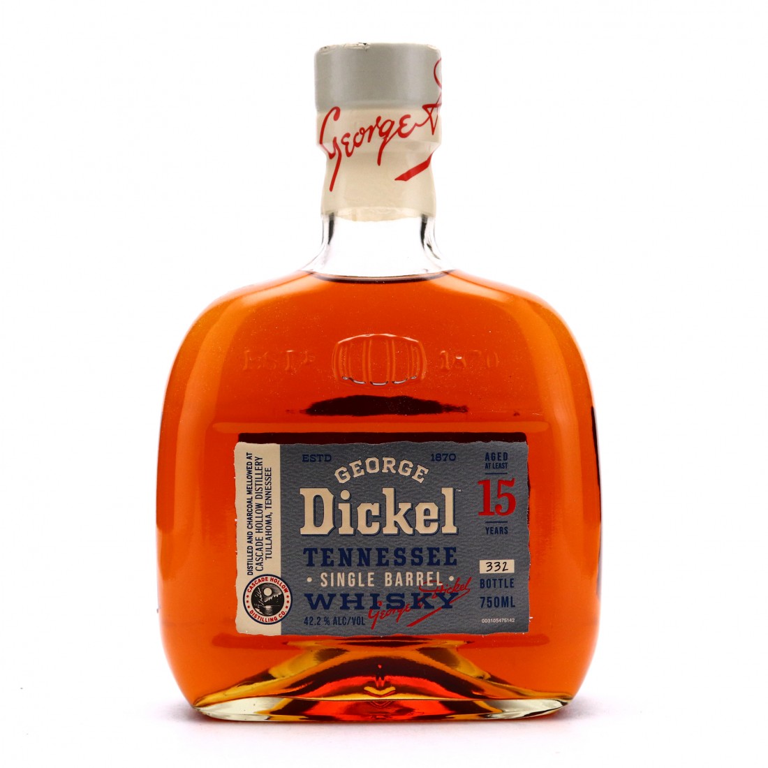 dickel 15 year single barrel