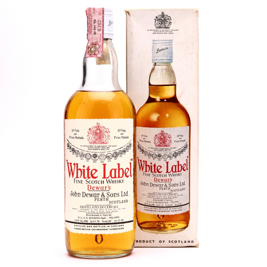 Dewar's White Label Scotch Whisky 1960s Whisky Auctioneer