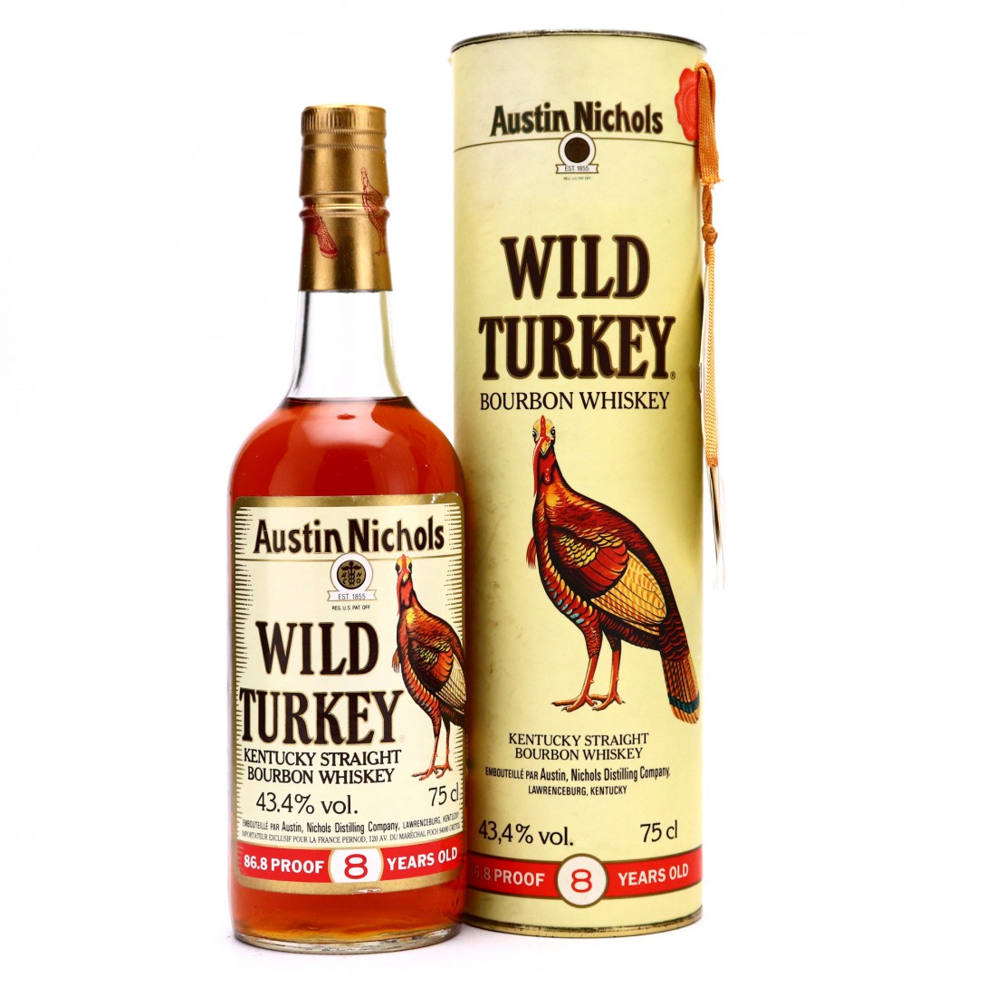 Wild Turkey 8 Year Old 86.8 Proof 1983 Whisky Auctioneer