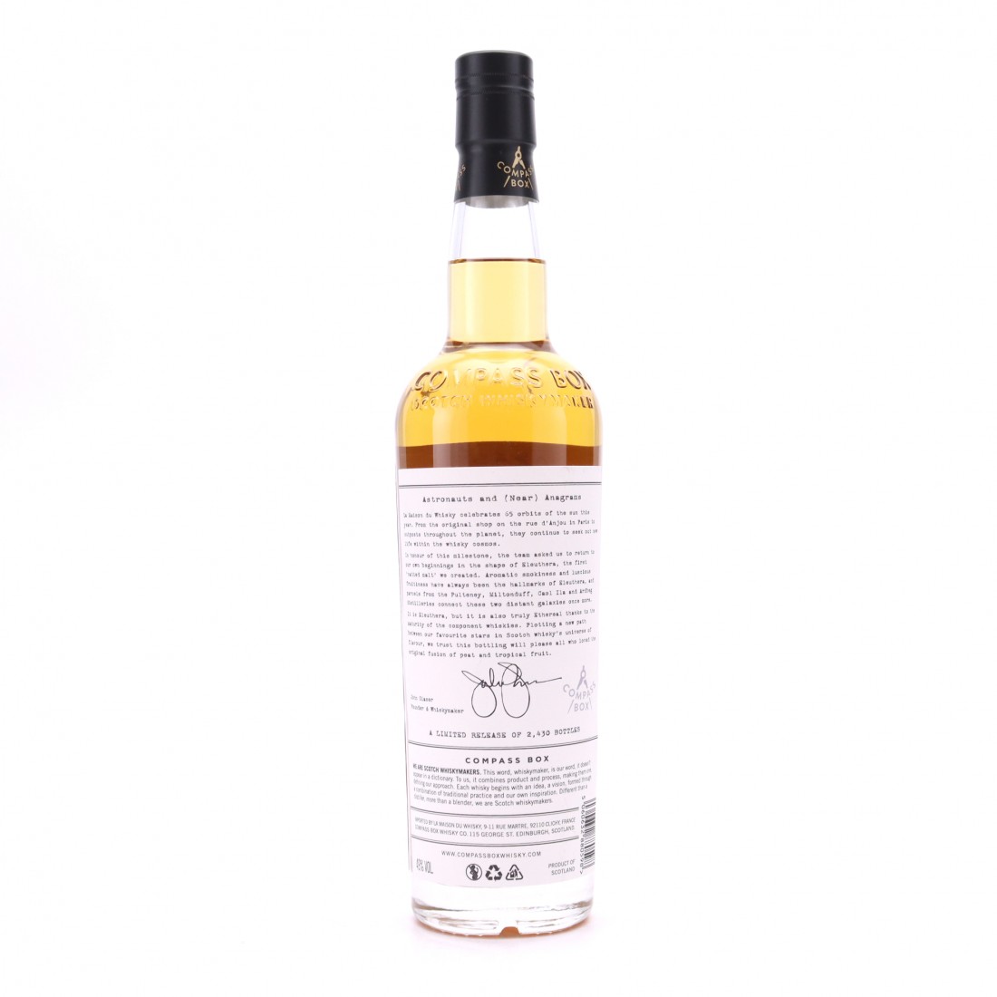 Compass Box Ethereal / LMDW 65th Anniversary Whisky Auctioneer