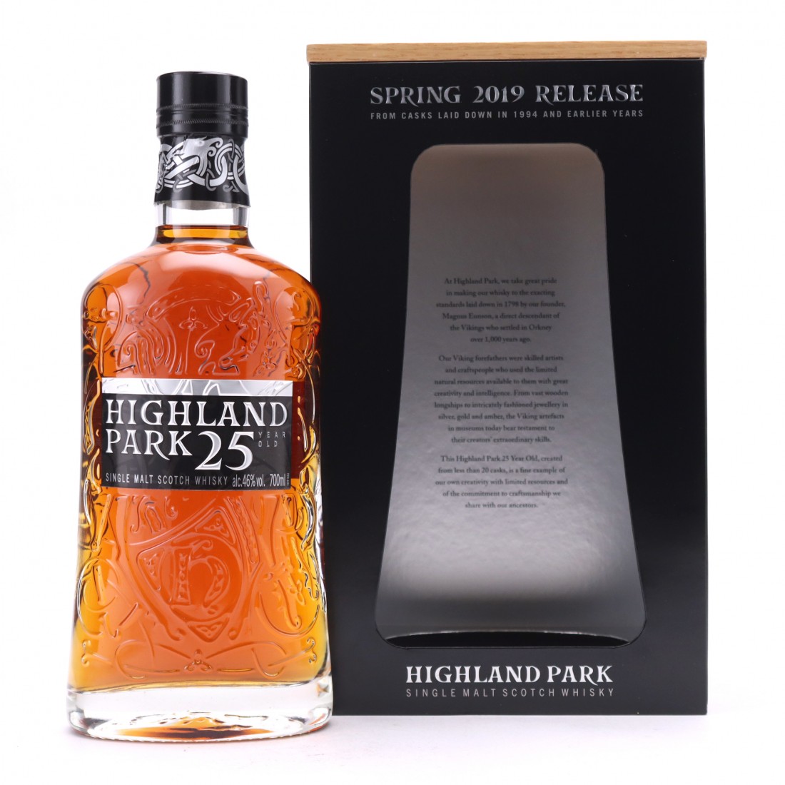 Highland Park 25 Year Old Spring 2019 Release Whisky Auctioneer