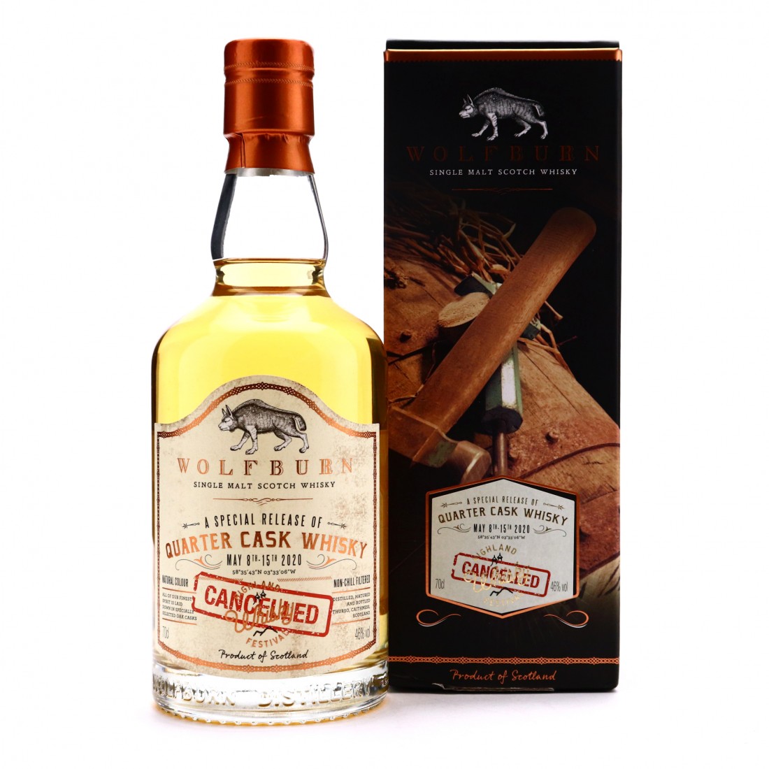 Wolfburn Quarter Cask / Highland Whisky Festival 2020 Whisky Auctioneer