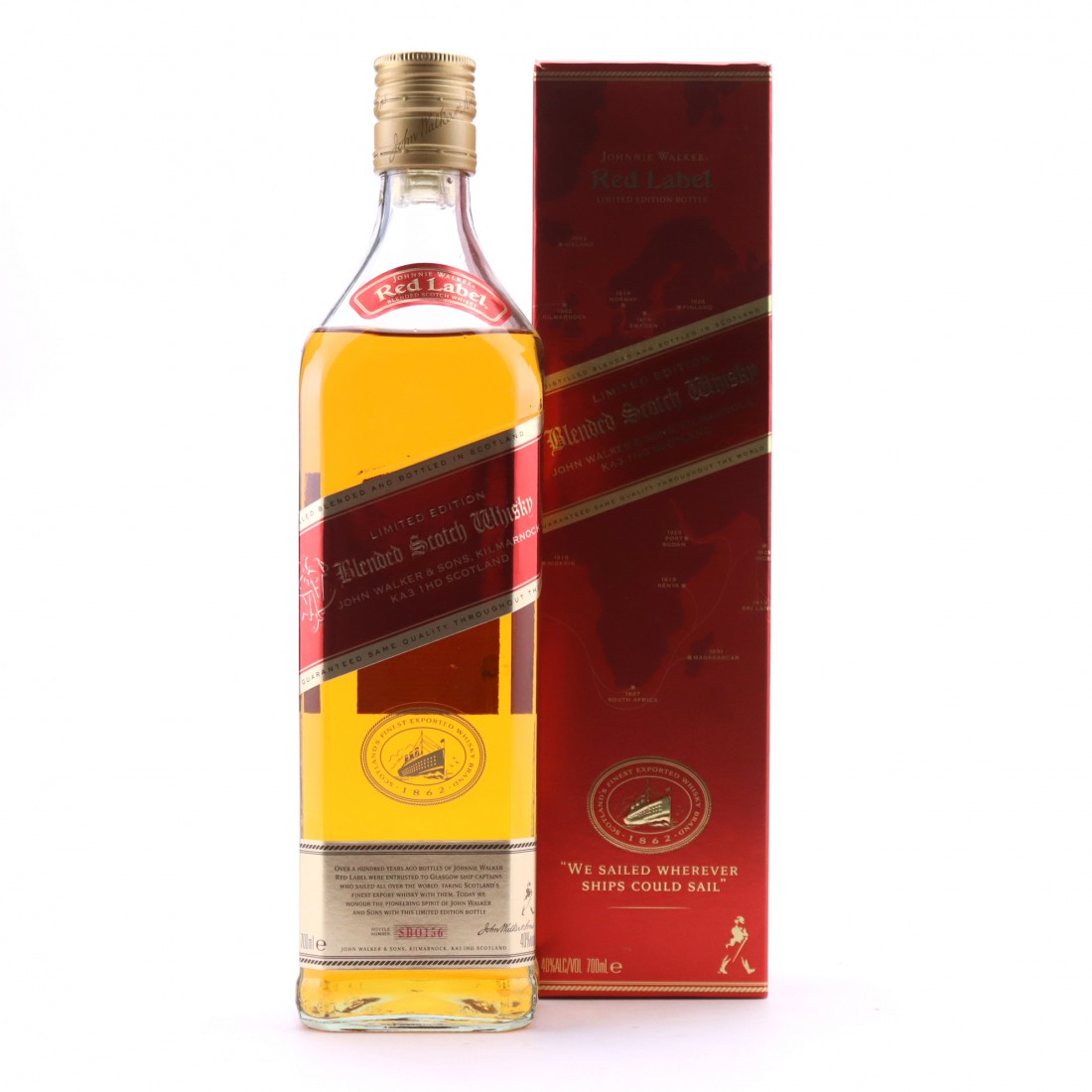 Johnnie Walker Red Label Limited Edition Whisky Auctioneer