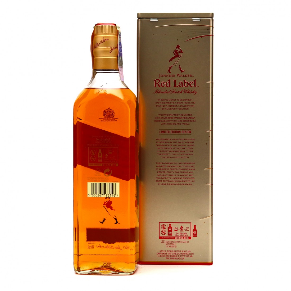 Johnnie Walker Red Label Limited Edition Whisky Auctioneer