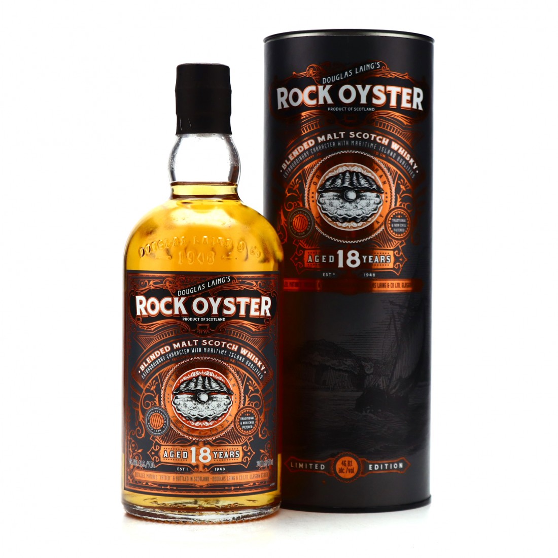 Rock Oyster 18 Year Old Whisky Auctioneer