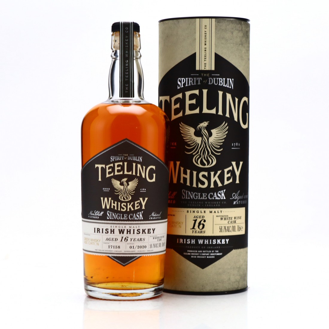Teeling Whiskey 16 Year Old Single White Wine Cask 17158 / Greek